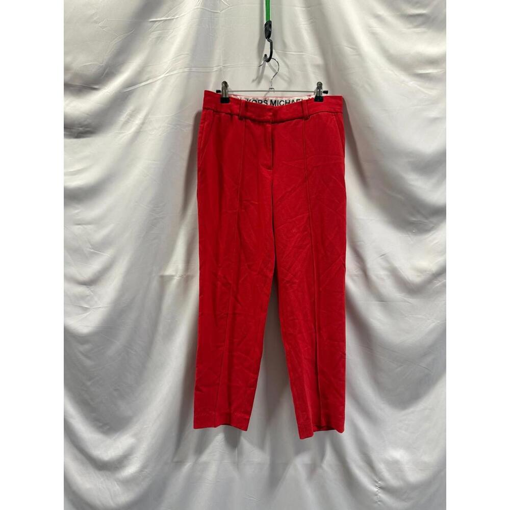 MICHAEL KORS Red Slim Pants Size 2 - Picture 4 of 5